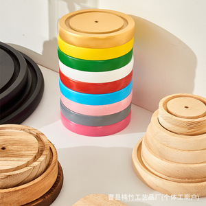Wooden Dumpling Wrapper Tools Solid Wood Mold Eco Friendly Kitchen Dough Rolling Tool Dessert Making Set - Product Image 1