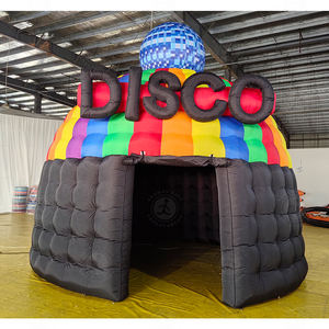 Grande tente de fête gonflable ronde pour boîte de nuit Disco Gazebo Event House for Wedding Birthday Raves Dance Floor - Product Image 1