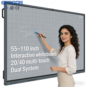 <span class=keywords><strong>Tableau</strong></span> <span class=keywords><strong>blanc</strong></span> interactif numérique intelligent de 55 à 110 pouces, <span class=keywords><strong>tableau</strong></span> intelligent avec stylet tactile, projecteur multi-touch pour enseignant en classe - Product Image 1