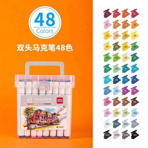 Marcadores de Arte Karin al por Mayor, Personalizables, Punta para Pizarra Blanca, Tinta a Base de Agua, Escritura de Doble Cara, Juego de Colores para Textiles Oscuros - Product Image 5