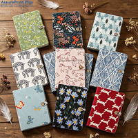 Carnet et Journal Personnalisés A5 A4 A6 B5 en Tissu Brodé Écologique à Motifs Floraux, Couverture Rigide, pour Femmes et Écriture Artistique Quotidienne et Mindfulness