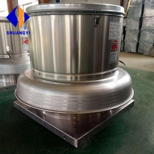 Ventilateur d'extraction centrifuge pour installation sur toit, résistant à la corrosion, avec filet anti-oiseaux en fibre de verre, produit le plus vendu - Product Image 4