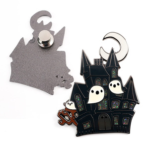 Gros personnalisé croix religieuse broche livre émail dur <span class=keywords><strong>islamique</strong></span> chapeau épingles jésus - Product Image 6