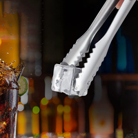 Prix d'usine – Pince à glaçons mini en acier inoxydable 304, idéale pour les snacks et les aliments, compatible lave-vaisselle et congélateur, pour la cuisine domestique
