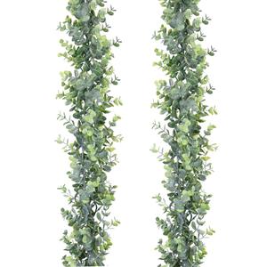 Guirnalda de Eucalipto Artificial Colgante, Planta Verde Resistente a los Rayos UV, Decoración para Arcos de Boda, Paredes, Interiores y Exteriores - Product Image 3