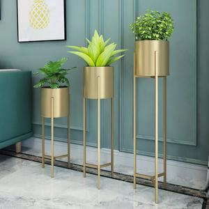 Mini pot de fleurs modernes Vase de conteneur hydroponique pour fleurs d'intérieur Pot de fleurs en métal et fer pour <span class=keywords><strong>jardinière</strong></span> - Product Image 2