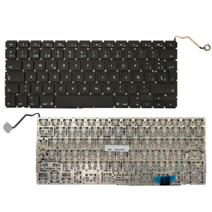 Reemplazo de teclado para <span class=keywords><strong>MacBook</strong></span> <span class=keywords><strong>Pro</strong></span> 17 A1297 Diseño Español 2009 2010 <span class=keywords><strong>2011</strong></span> 2012 - Product Image 1