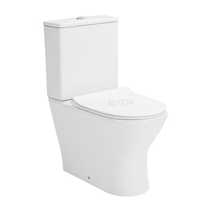 ORTONBATH EUROPE 2PC HOT SELLING FULLY BACK To WALL TWO PIECE TOILET <strong>WC</strong> TOILET BOWL WITH SOFT CLOSE PP RIMLESS DESIGN