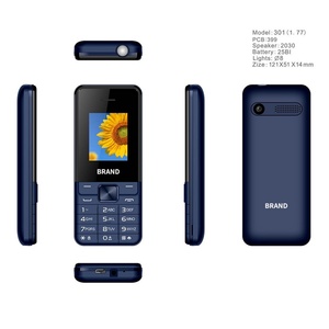 โทรศัพท์มือถือสำหรับผู้สูงอายุ T301 ลดราคาพิเศษ หน้าจอ 1.77 นิ้ว GSM 2G รองรับซิมคู่ โทรศัพท์มือถือขนาดเล็ก ทนทาน รับผลิตแบบ OEM ODM - Product Image 4