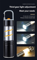 HL-331 alliage d'aluminium Super lumineux blanc Laser Camping lampe de poche Mini lanterne lampes de poche pour Camping en plein air