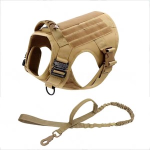 Arnés Táctico Personalizado de Nailon para Perro, Estilo Casual, Chaleco de Nailon para Perro Grande, Conjunto de Arnés y Collar para Mascotas, Venta al por Mayor - Product Image 3