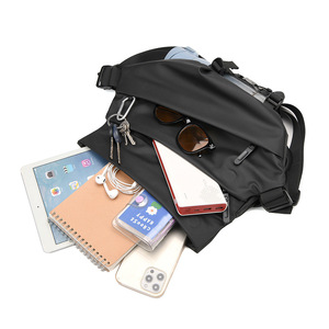 Sac de Poitrine Tendance et Léger en Nylon pour Hommes, Imperméable, Multi-Fonctionnel, pour iPad et Moto, À la Mode et <span class=keywords><strong>Cool</strong></span> - Product Image 2