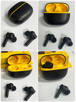 Realme Buds T200 Lite, écouteurs intra-auriculaires avec indicateur de batterie LED, réduction de bruit ENC 5.4, étanchéité IPX4, contrôle tactile, amplification des basses, AAC/SBC