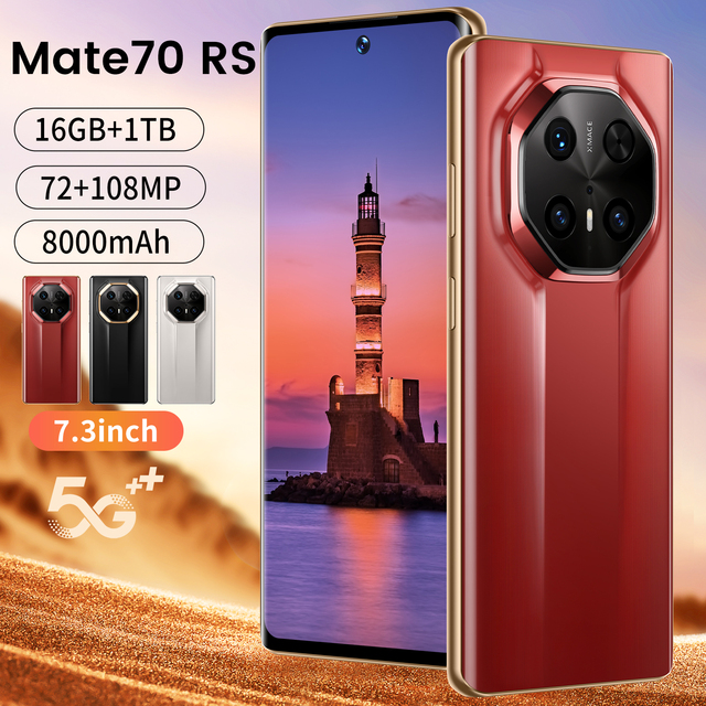 Android Smartphone High Quality 7.3 Inch 6800mah 16gb+1tgb Smart Phone Smartphone 5g Global Version