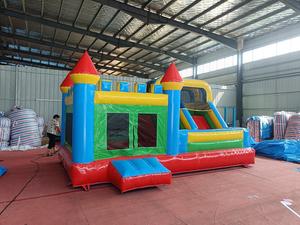 Gran <span class=keywords><strong>castillo</strong></span> inflable comercial 5*5M <span class=keywords><strong>casa</strong></span> hinchable de PVC con tobogán interior al aire libre <span class=keywords><strong>casa</strong></span> hinchable para saltar en alquiler - Product Image 4