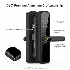 Oferta Especial: Cerradura Inteligente Tuya WIFI TTLOCK con Huella Dactilar, Contraseña y Tarjeta, Cerradura de Puerta Inteligente Semiautomática - Product Image 4