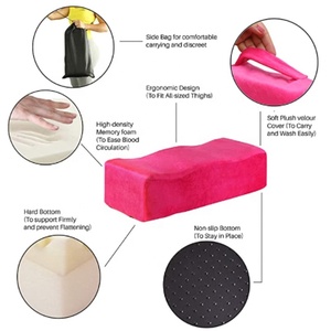 <span class=keywords><strong>Coussin</strong></span> de soutien brésilien, ensemble d'oreillers bbbl, <span class=keywords><strong>rose</strong></span>, lifting des fesses, Support du dos, sac de transport, soutien Post-chirurgie, oreiller BBL - Product Image 4