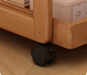 Estantería de pie, estante para mochilas infantiles, carrito móvil, libros <span class=keywords><strong>con</strong></span> <span class=keywords><strong>ruedas</strong></span>, almacenamiento multinivel para uso doméstico. - Product Image 6