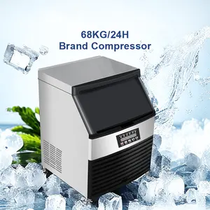 60Kg küp 60 kg 1 24 10 Ton Maquina Fabricadora De Hielo 5kg blok üretim makinesi ticari buz yapım makinesi makineleri