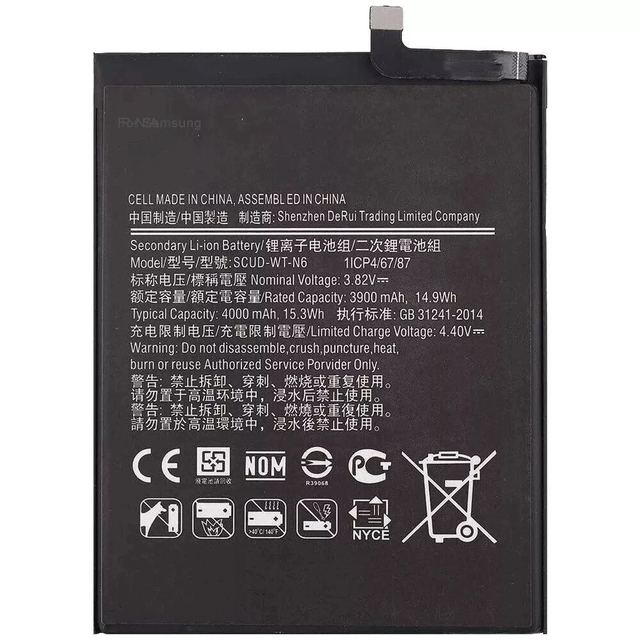 High Quality Li-Polymer Battery for A10s/A20s/A30s/A40s/A50/A50s/A70s Mobile Phones 12-Month Warranty Stock