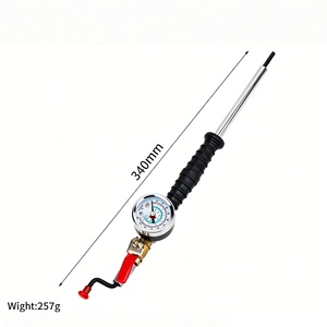 <span class=keywords><strong>Tige</strong></span> de gonflage de pneus de voiture VETOOL avec manomètre de pression pour camion, moto, outils de réparation, manomètre universel - Product Image 2