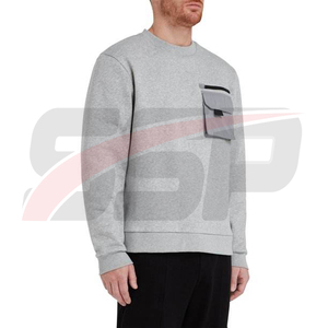 Sweat-shirt d'hiver de haute qualité pour hommes au design personnalisé Pakistan fabriqué avec un logo brodé à motif imprimé en 3D vente en gros en ligne - Product Image 4