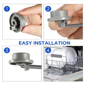 165314 remplacement de roue de panier inférieur de <span class=keywords><strong>lave</strong></span>-<span class=keywords><strong>vaisselle</strong></span> pour <span class=keywords><strong>lave</strong></span>-<span class=keywords><strong>vaisselle</strong></span> Boschs pièce de rechange durable de <span class=keywords><strong>lave</strong></span>-<span class=keywords><strong>vaisselle</strong></span> de bonne qualité - Product Image 2