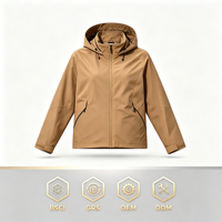 Veste softshell unisexe à fermeture éclair, fine, imperméable, coupe-vent, respirante, à capuche, pour la randonnée hivernale et le camping