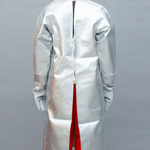 <span class=keywords><strong>Delantal</strong></span> de Soldadura <span class=keywords><strong>Aluminizado</strong></span> Resistente al Calor, Traje de Seguridad, Ropa de Seguridad, <span class=keywords><strong>Delantal</strong></span> de Laboratorio Resistente a las Llamas - Product Image 3