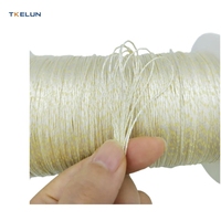 Résistance aux acides et aux alcalis haute résistance 0.7mm 1mm 1.2mm aller au fond UHMWPE mélange d'aramide corde tressée utilisée pour la pêche par drone