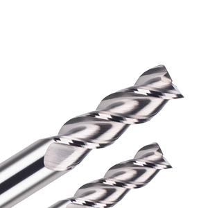 Bibo 3 Flutes Steel Endmill Extendened Milling Cutter for Aluminum Metal Cutting 3 Flutes Square Carbide Endmill <b>Tungsten</b> Steel - Product Image 5