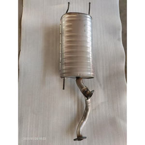 Pour Land Cruiser LX470 1998-2007 4.7L (UZJ100, 4.7L V8) Système d'échappement silencieux intermédiaire, tuyau d'échappement arrière, pièces automobiles USA - Product Image 1