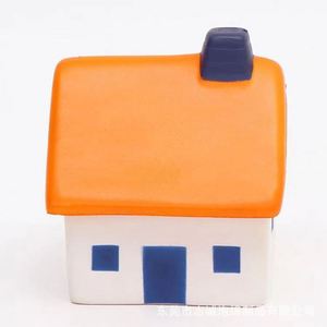 บ้านบอลโฟม PU แบบกำหนดเอง ของเล่นบีบคลายเครียด ของขวัญส่งเสริมการขาย - Product Image 3
