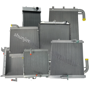 Parti escavatore escavatore radiatore olio komatsu radiatore 22P-03-11131 PC60-8 radiatore olio idraulico - Product Image 6