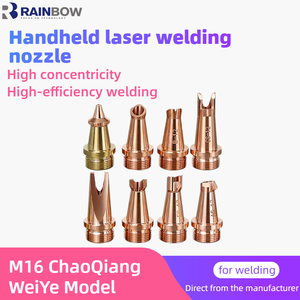 Boquilla de Soldadura Láser de Fibra Profesional CQWY para Cabezal Manual Raytools WSX Qilin, Puntas de Cobre de Precisión de 0.8-5.0 mm de <span class=keywords><strong>Calibre</strong></span> - Product Image 1