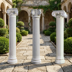 Ventes d'usine, colonnes romaines GRC décoratives extérieures de haute qualité, haute résistance, durables et imperméables - Product Image 2