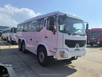Nouveau 6X6 Diesel Transmission manuelle Off-Road Coach Mini Shuttle Bus 6-Wheel Drive 10-31 Seaters Euro 6 Emission Standard