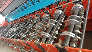 USA Popular Gauge16-Gauge 22 Galvanized Steel B Type Deck Floor Roofing Roll Forming Machine - Product Image 6
