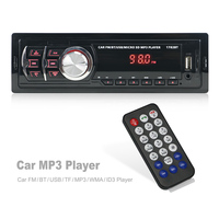 1 din panel desmontable de multimedia coche MP3 jugador estéreo de audio con Bt/DVD/VCD/CD/MP4/MP3/AM/FM