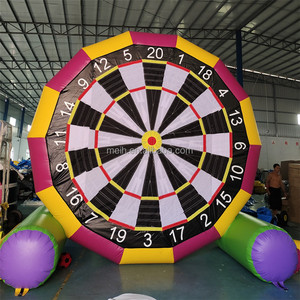 Bán nóng Inflatable bóng đá phi tiêu bóng đá Mục tiêu phi tiêu ngoài trời trò chơi thể thao 4m Kích thước vật liệu PVC dễ dàng thiết lập - Product Image 2