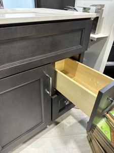 <span class=keywords><strong>Mobile</strong></span> da <span class=keywords><strong>Bagno</strong></span> Moderno di Lusso Grigio in Legno Massello, Nuovo Prodotto, <span class=keywords><strong>Mobile</strong></span> Lavabo - Product Image 6