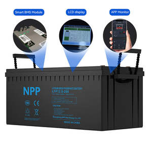 แบตเตอรี่ LiFePO4 โซลิดสเตท 12V 50AH-280AH พร้อมระบบ BMS ในตัว 10000-Cycle Deep Cycle ยี่ห้อ NPP รับประกัน <span class=keywords><strong>3</strong></span> ปี คลื่นไซน์ปรับแต่ง - Product Image 2