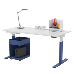 Meubles commerciaux, poste <span class=keywords><strong>de</strong></span> travail debout mobile ergonomique, chaise <span class=keywords><strong>de</strong></span> bureau, bureau électrique réglable <span class=keywords><strong>pour</strong></span> les bureaux d'étude scolaire - Product Image 6