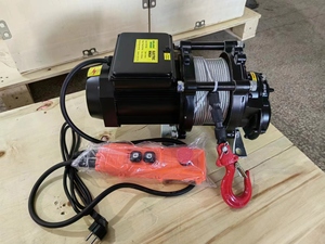 Treuil <span class=keywords><strong>électrique</strong></span> rapide 220V 60Hz, mini-treuil de 400 <span class=keywords><strong>kg</strong></span> avec câble de 30 mètres ou 60 mètres, <span class=keywords><strong>palan</strong></span> <span class=keywords><strong>électrique</strong></span> pour tirer et suspendre des objets. - Product Image 2