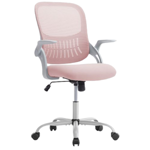 Black Modern Fabric Mesh <b>Office</b> <b>Swivel</b> Armrest <b>Chair</b> with -Adjustable Features for Home and <b>Office</b> Use - Product Image 1