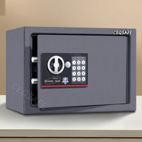 CEQSAFE Home Security Kaution Safe Durable Steel Cash Mini Safes Box Schutz geld