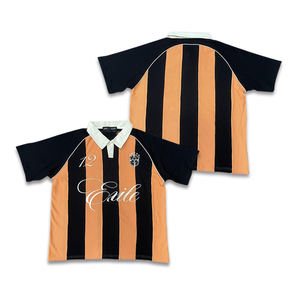 Vente en gros Maillot de sport personnalisé Polyester respirant Broderie Patch Logo Chemises de football - Product Image 2