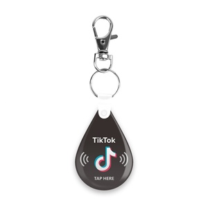 แท็ก NFC กันน้ำแบบกำหนดเอง 13.56mhz รุ่น Tag213/215/216 สำหรับโซเชียลมีเดีย พวงกุญแจ RFID แท็ก NFC อีพ็อกซี่ - Product Image 1