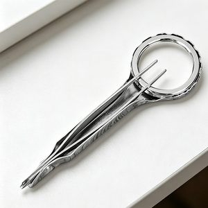 Pince <span class=keywords><strong>de</strong></span> préhension à pointe fine anti-corrosion pour réparation <span class=keywords><strong>de</strong></span> téléphones, pose <span class=keywords><strong>de</strong></span> bijoux, outil auxiliaire <span class=keywords><strong>de</strong></span> microscope, tâches <span class=keywords><strong>de</strong></span> précision domestiques - Product Image 1
