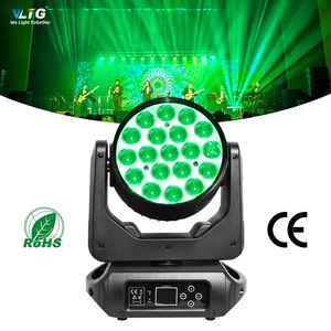 19 cái 15 wát <span class=keywords><strong>LED</strong></span> di chuyển đầu rửa ánh sáng 3-giai đoạn động cơ bước 8/16bit Độ phân giải trắng chiếu chùm DJ thiết bị cho Câu lạc bộ đêm - Product Image 3